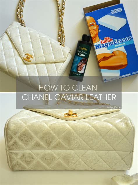 How to Remove Stains from Chanel Cav